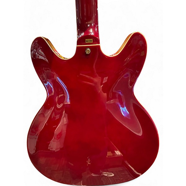 Used Hagstrom Viking bass Wine Red Electric Bass Guitar