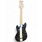 Used Squier Bronco Black Electric Bass Guitar