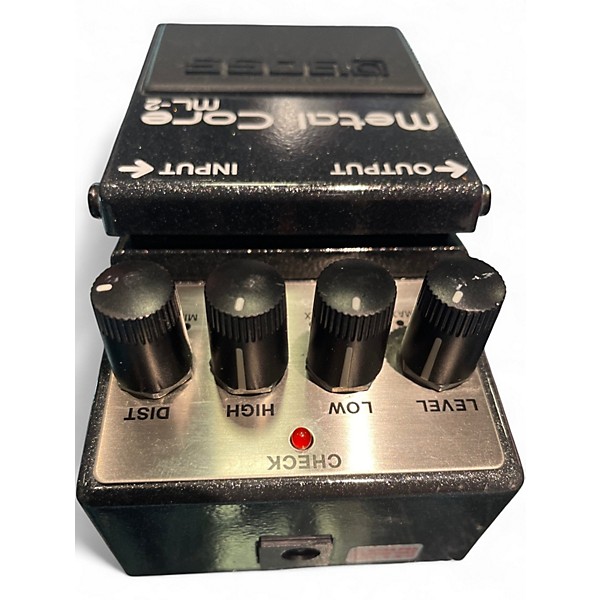 Used BOSS ML2 Metal Core Distortion Effect Pedal