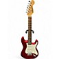 Used Starcaster by Fender MINI STRATOCASTER Candy Apple Red Electric Guitar thumbnail
