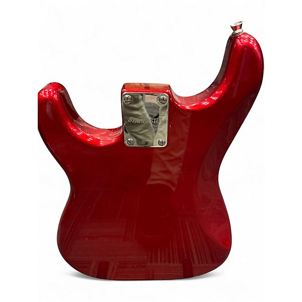 Used Starcaster by Fender MINI STRATOCASTER Candy Apple Red Electric Guitar