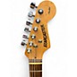 Used Starcaster by Fender MINI STRATOCASTER Candy Apple Red Electric Guitar