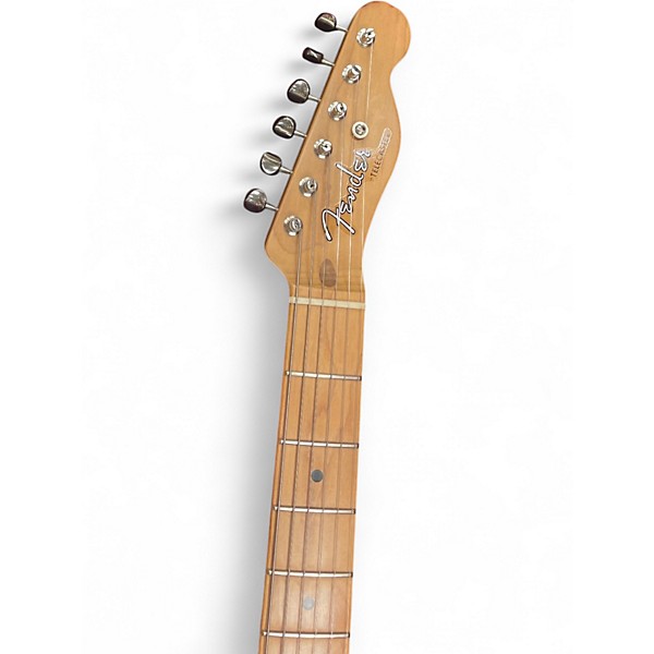 Used Fender American Vintage Thin Skin 1952 Telecaster Worn TV Yellow Solid Body Electric Guitar