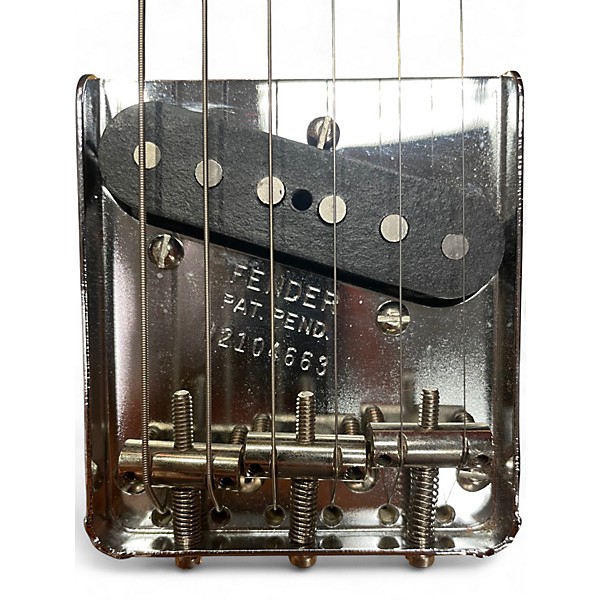 Used Fender American Vintage Thin Skin 1952 Telecaster Worn TV Yellow Solid Body Electric Guitar