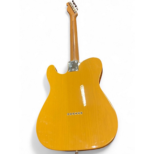 Used Fender American Vintage Thin Skin 1952 Telecaster Worn TV Yellow Solid Body Electric Guitar