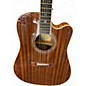 Used Zager zad50ce mahagony Acoustic Electric Guitar