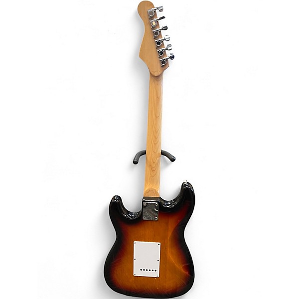 Used Indiana SUPER STRAT 3 Color Sunburst Solid Body Electric Guitar