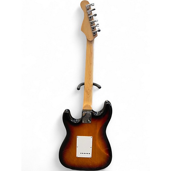 Used Indiana SUPER STRAT 3 Color Sunburst Solid Body Electric Guitar