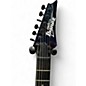 Used Ibanez RG320 Transparent Black Sunburst Solid Body Electric Guitar