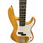 Used Glarry BASS Natural Electric Bass Guitar