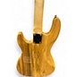 Used Glarry BASS Natural Electric Bass Guitar