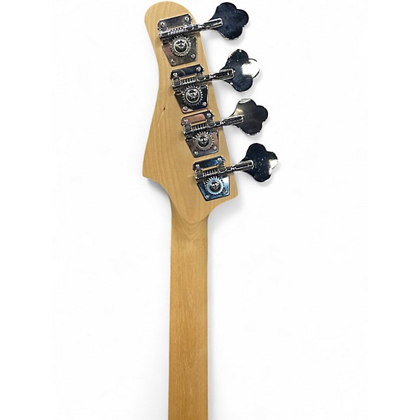 Used Glarry BASS Natural Electric Bass Guitar