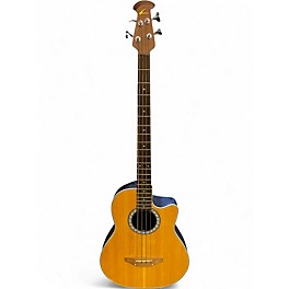 Used Ovation CC174 Natural Acoustic Bass Guitar