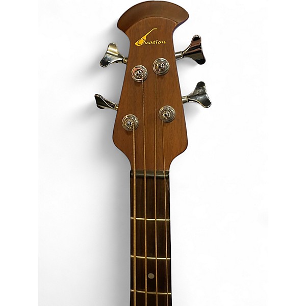 Used Ovation CC174 Natural Acoustic Bass Guitar