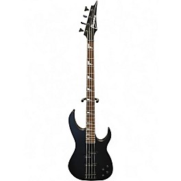 Used Ibanez RGB300 Black Flat Electric Bass Guitar