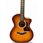 Used Taylor Sunset Blvd 214CE DLX Series Sandburst Acoustic Electric Guitar