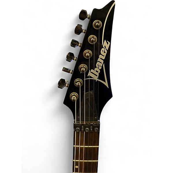 Used Ibanez S570H BLACK WOOD Solid Body Electric Guitar