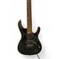 Used Ibanez S570H BLACK WOOD Solid Body Electric Guitar