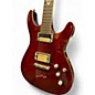 Used Ibanez SZ520QM Trans Red Solid Body Electric Guitar