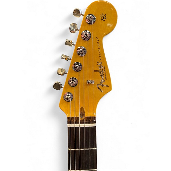Used Fender American Professional Classic Stratocaster HSS Sherwood Green Solid Body Electric Guitar