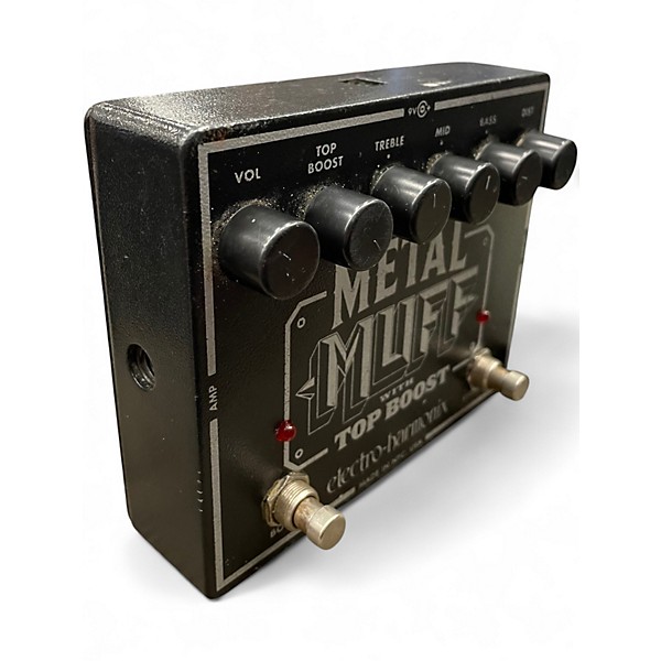 Used Electro-Harmonix Metal Muff Distortion With Top Boost Effect Pedal