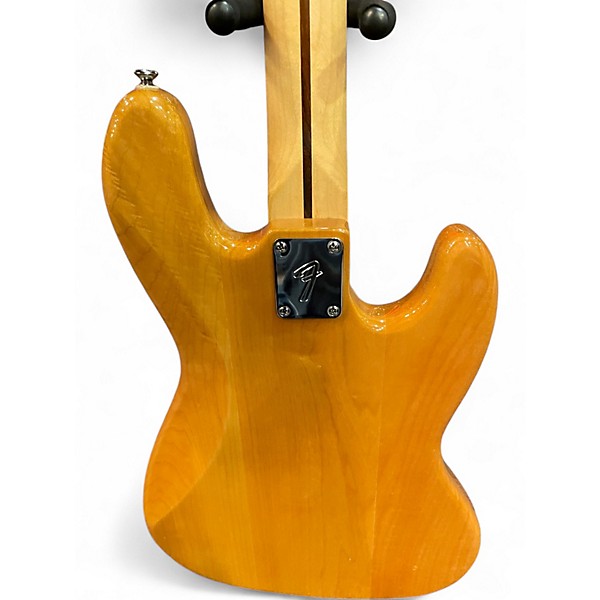 Used Squier Classic Vibe 70s Jazz BasS Natural Electric Bass Guitar