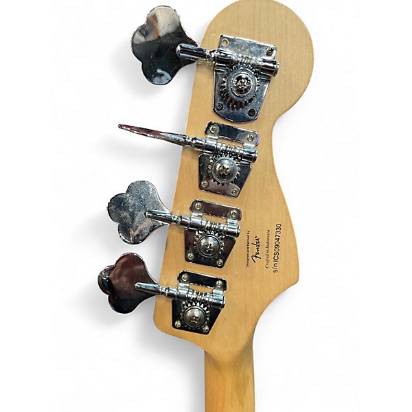 Used Squier Classic Vibe 70s Jazz BasS Natural Electric Bass Guitar