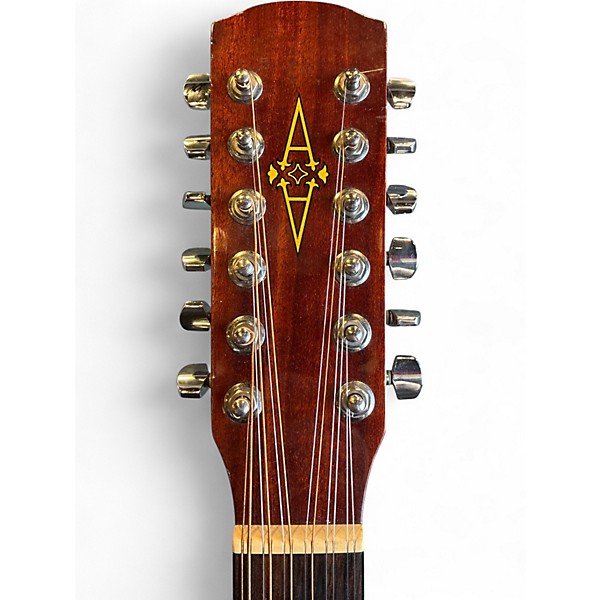 Used Alvarez RD20S12 Natural 12 String Acoustic Electric Guitar