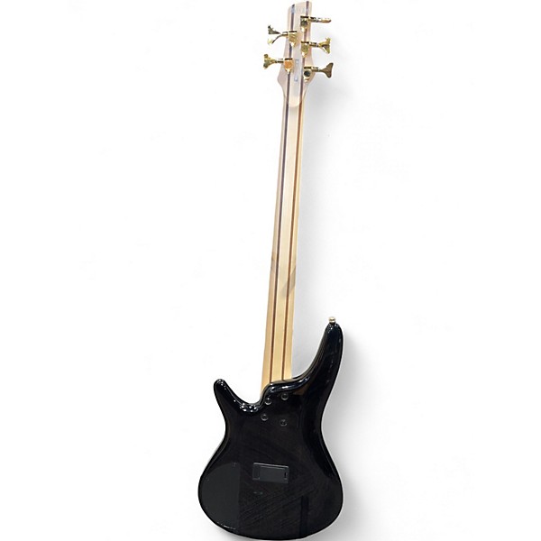 Used Ibanez SR405EPBDX 5 String SEAFLOOR BURST Electric Bass Guitar