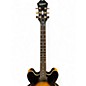 Used Epiphone Dot Deluxe VS Sunburst Hollow Body Electric Guitar