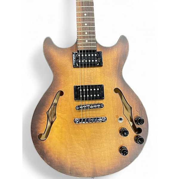 Used Ibanez AS73 Artcore Brown Sunburst Hollow Body Electric Guitar