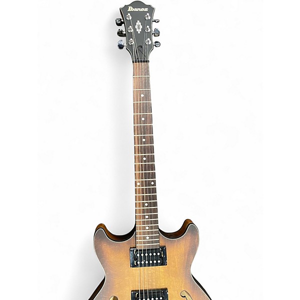 Used Ibanez AS73 Artcore Brown Sunburst Hollow Body Electric Guitar