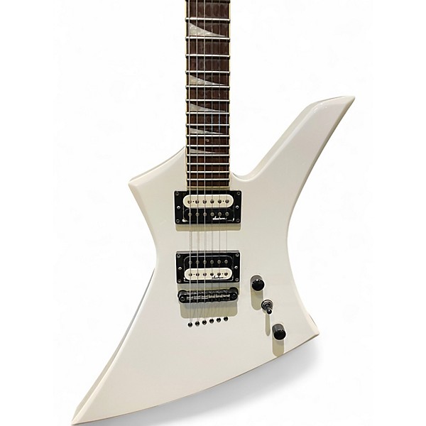 Used Jackson JS32T Kelly White Solid Body Electric Guitar