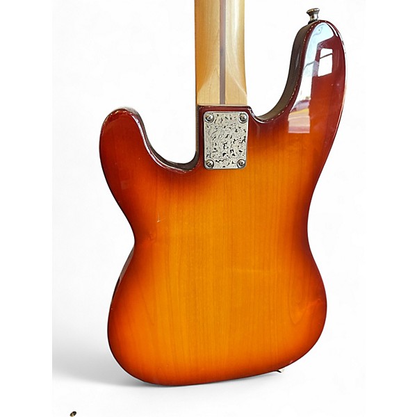 Used 2018 Fender STANDARD TELE P BASS Sunburst Electric Bass Guitar