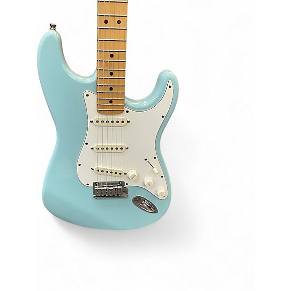 Used Fender American Standard Stratocaster Sonic Blue Solid Body Electric Guitar
