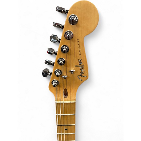Used Fender American Standard Stratocaster Sonic Blue Solid Body Electric Guitar