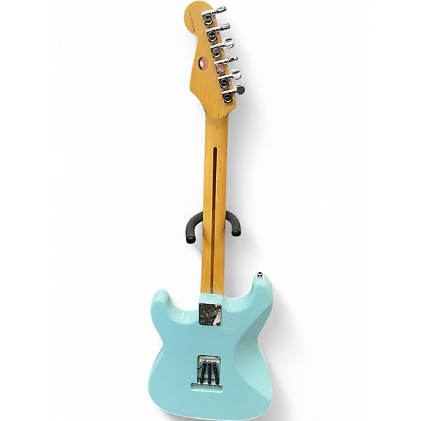 Used Fender American Standard Stratocaster Sonic Blue Solid Body Electric Guitar