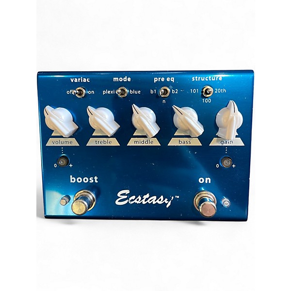 Used Bogner Ecstasy Blue Overdrive Effect Pedal