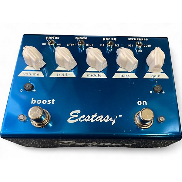 Used Bogner Ecstasy Blue Overdrive Effect Pedal