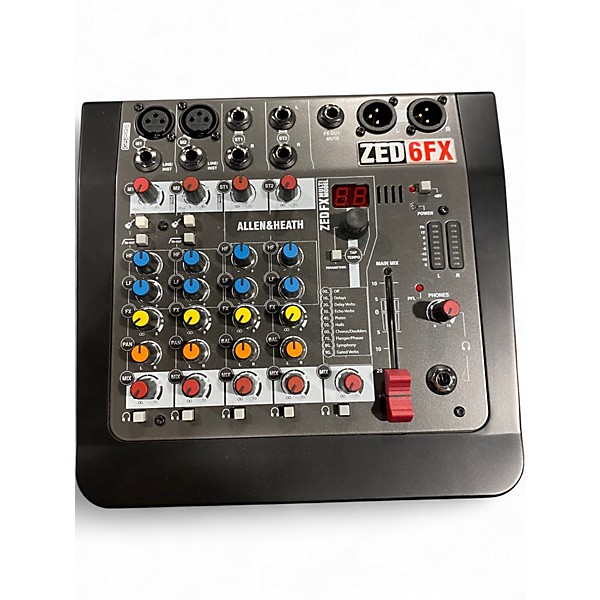 Used Allen & Heath ZED6FX Unpowered Mixer