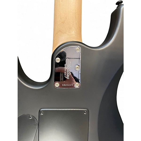 Used Sterling by Music Man JP70 John Petrucci Signature Black Solid Body Electric Guitar