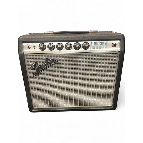 Used Fender 68 custom vibro champ reverb Tube Guitar Combo Amp