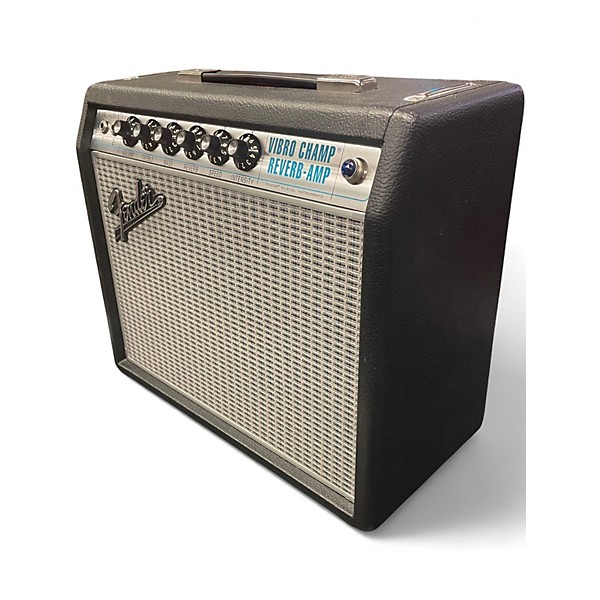 Used Fender 68 custom vibro champ reverb Tube Guitar Combo Amp