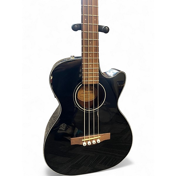 Used Fender CB60 Black Acoustic Bass Guitar