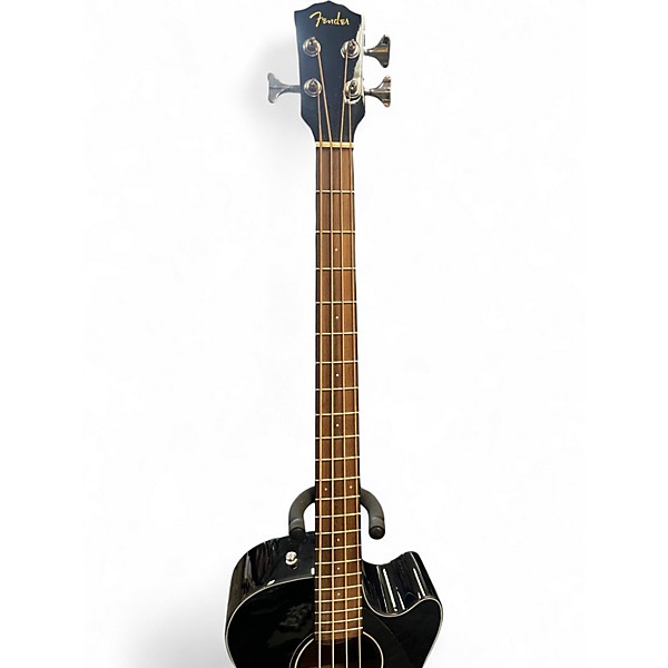 Used Fender CB60 Black Acoustic Bass Guitar