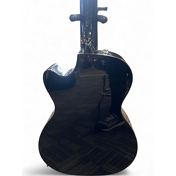 Used Fender CB60 Black Acoustic Bass Guitar
