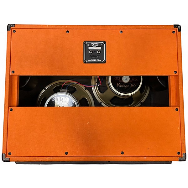 Used Orange Amplifiers PPC212OB Open Back 120W 2x12 Guitar Cabinet