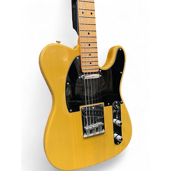 Used Austin T Style Butterscotch Blonde Solid Body Electric Guitar