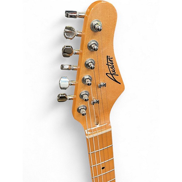 Used Austin T Style Butterscotch Blonde Solid Body Electric Guitar