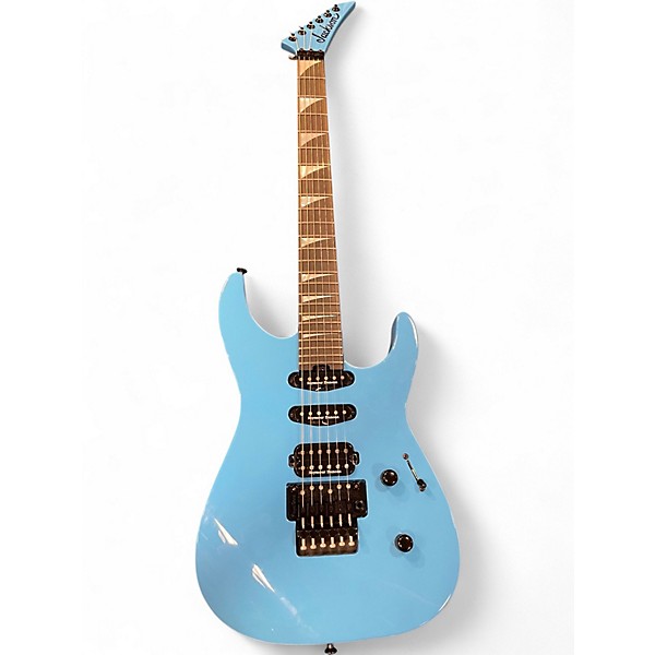 Used Jackson american soloist SL3 riviera blue Solid Body Electric Guitar